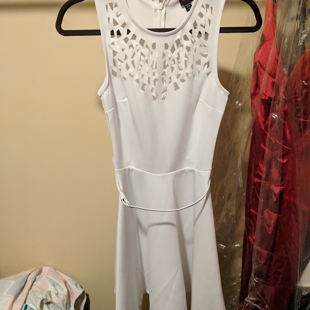 White bebe Dress